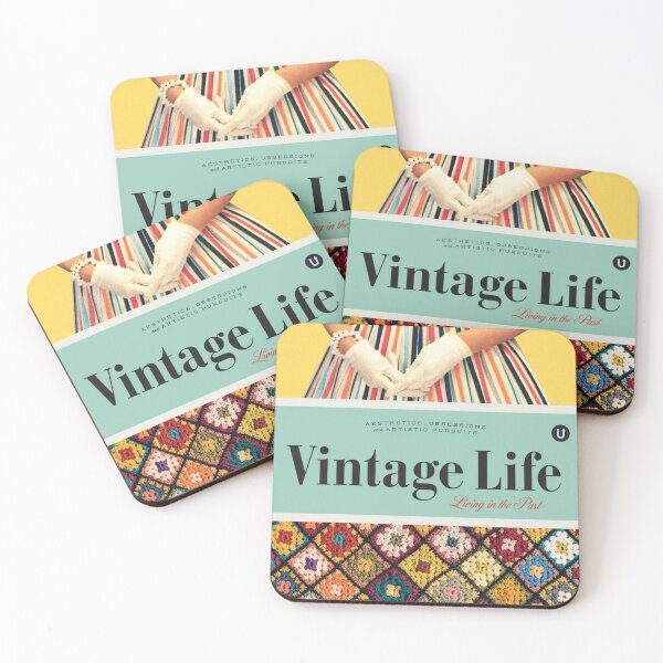 Item preview, Vintage Life Living In The Past Magazine Book Cover Vintage Girls 1950s Wife Ladies Women Wall Art Poster Print Tee Cushion Mug Shirt designed and sold by Cool Robot Bro..
