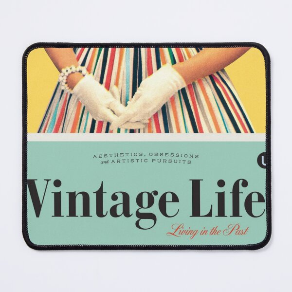 Item preview, Vintage Life Living In The Past Magazine Book Cover Vintage Girls 1950s Wife Ladies Women Wall Art Poster Print Tee Cushion Mug Shirt designed and sold by Cool Robot Bro..