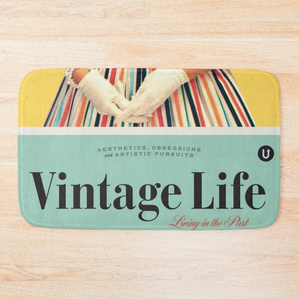 Item preview, Vintage Life Living In The Past Magazine Book Cover Vintage Girls 1950s Wife Ladies Women Wall Art Poster Print Tee Cushion Mug Shirt designed and sold by Cool Robot Bro..