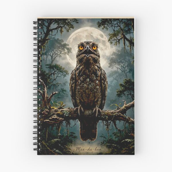 Item preview, Exotic Beautiful Birds - Lunar potoo #2 designed and sold by Helios Be. Lavsh.