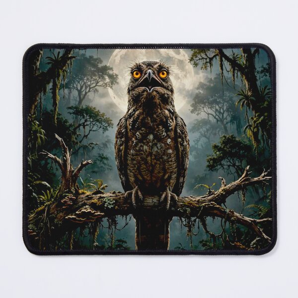 Item preview, Exotic Beautiful Birds - Lunar potoo #2 designed and sold by Helios Be. Lavsh.