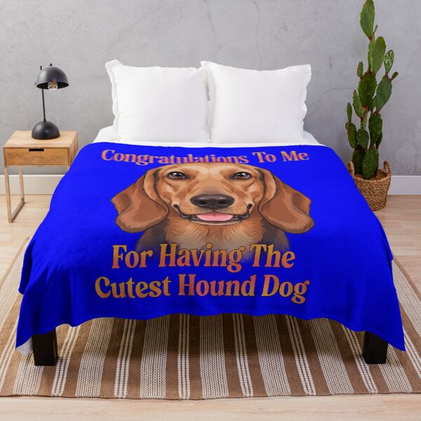 Item preview, Hound Dog Pet Owner Congratulations To Me For Having The Cutest Hound Dog designed and sold by fantasticdesign.