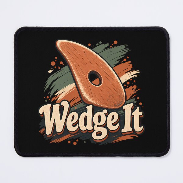 Item preview, Wedge It Funny Pottery Tool Ceramics Artist Retro designed and sold by Photo-Sphere101.