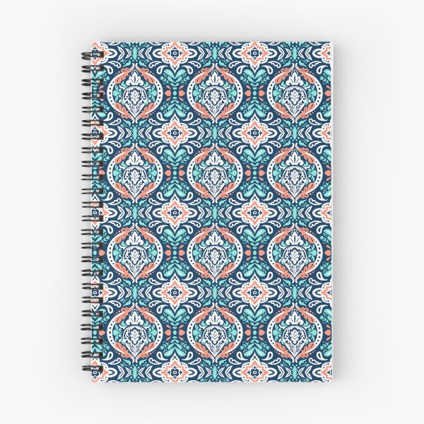 Item preview, Beatrice Damask Sea Foam designed and sold by Beatitudes Design.