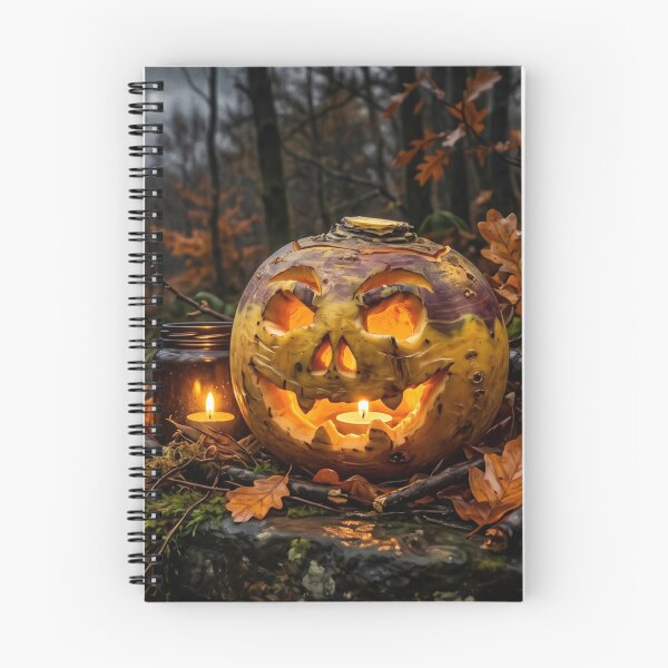 Item preview, Traditional Samhain Tumshie Neep Lantern Scottish Folklore Halloween Art designed and sold by Englandbear.