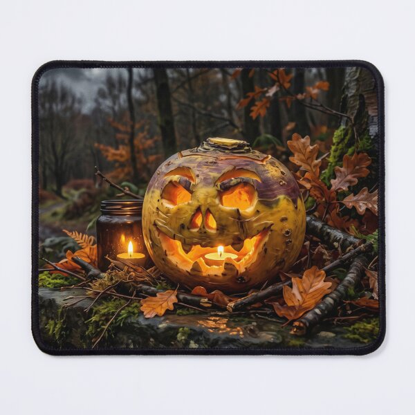 Item preview, Traditional Samhain Tumshie Neep Lantern Scottish Folklore Halloween Art designed and sold by Englandbear.