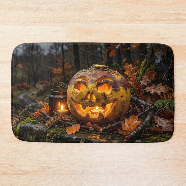 Item preview, Traditional Samhain Tumshie Neep Lantern Scottish Folklore Halloween Art designed and sold by Englandbear.