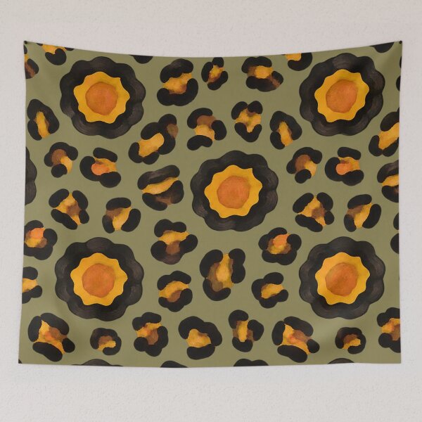 Item preview, Hand-Painted Safari Rosette Pattern  designed and sold by annenambiro.