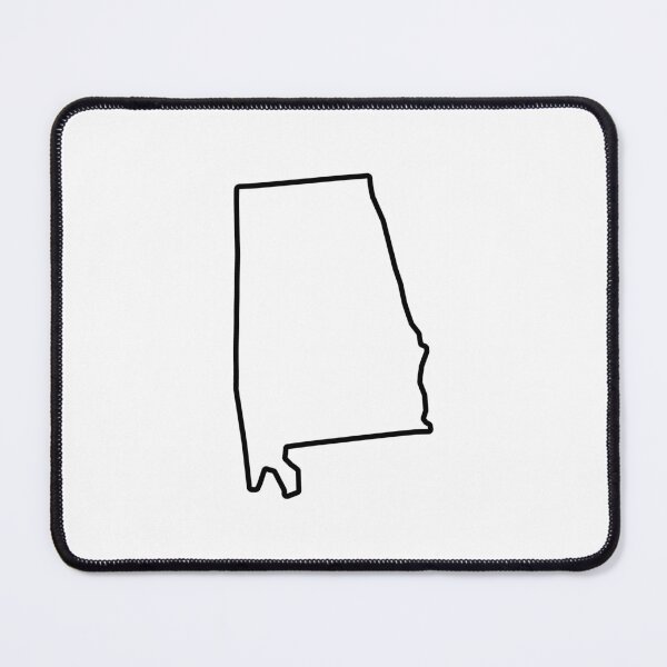 Item preview, Alabama Shape Outline AL designed and sold by shitpostee.