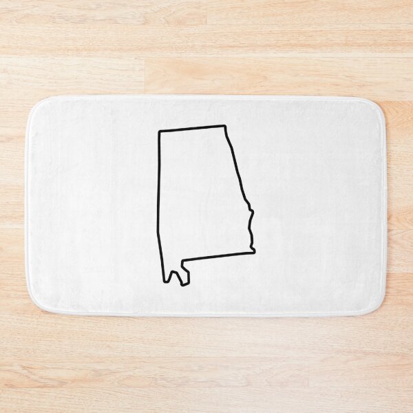 Item preview, Alabama Shape Outline AL designed and sold by shitpostee.