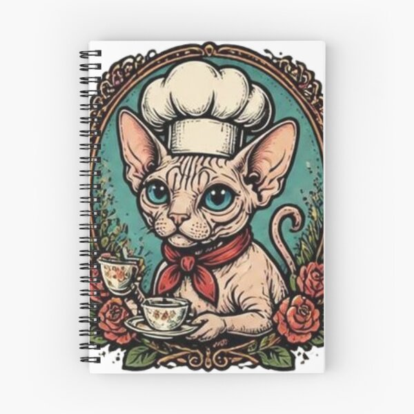Item preview, Tea-Time Sphynx designed and sold by MariaYariWorld.