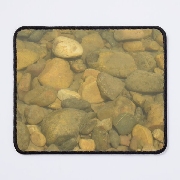 Item preview, Natural River Stones and Pebbles – Earthy River Rock Texture designed and sold by artofuniverse.