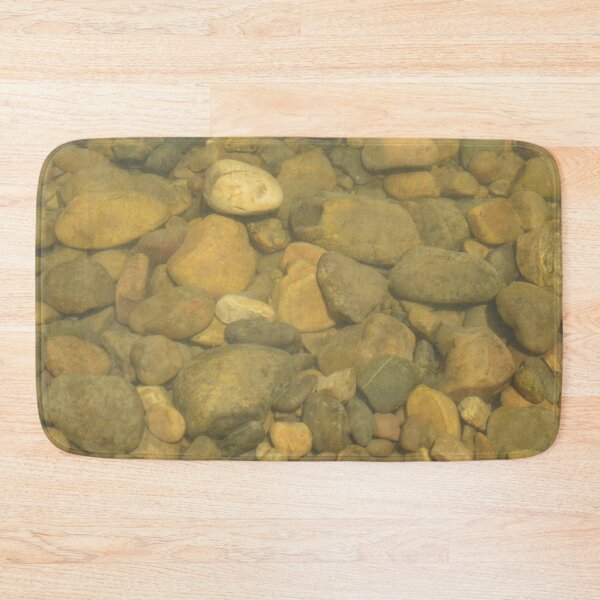 Item preview, Natural River Stones and Pebbles – Earthy River Rock Texture designed and sold by artofuniverse.