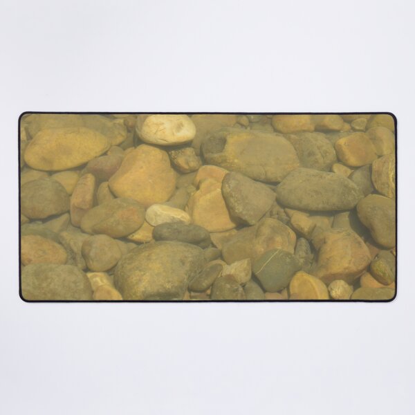 Item preview, Natural River Stones and Pebbles – Earthy River Rock Texture designed and sold by artofuniverse.