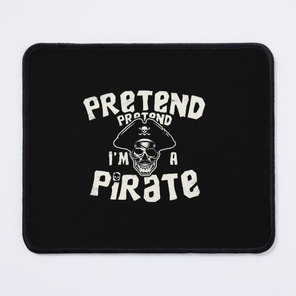 Item preview, Pretend I'm A Pirate - Funny Lazy Halloween Costume Skull designed and sold by InkImagination1.