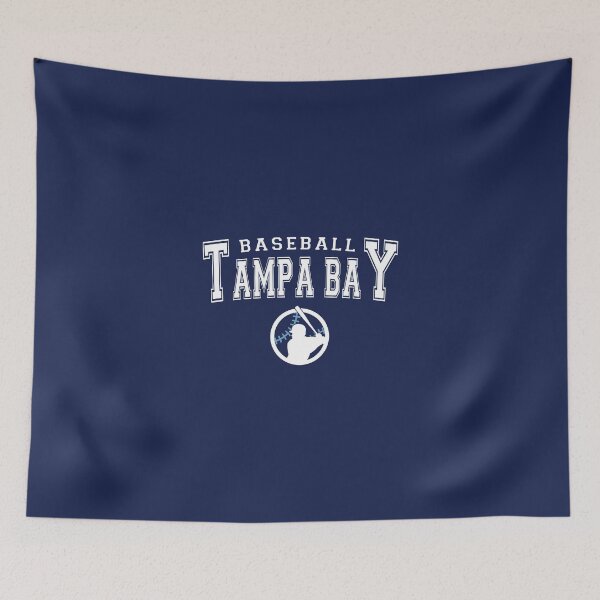 Item preview, Tampa Bay Baseball Batter Vintage Typography Graphic designed and sold by MASMUS27.