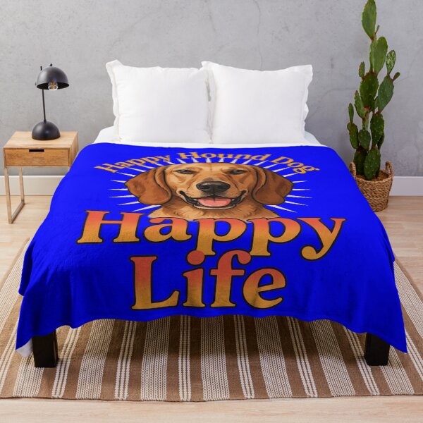 Item preview, Hound Dog Pet Owner Happy Hound Dog Happy Life designed and sold by fantasticdesign.