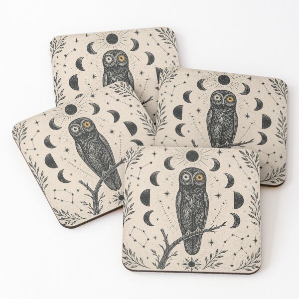 Item preview, Exotic Beautiful Birds - Lunar potoo #5 designed and sold by Helios Be. Lavsh.