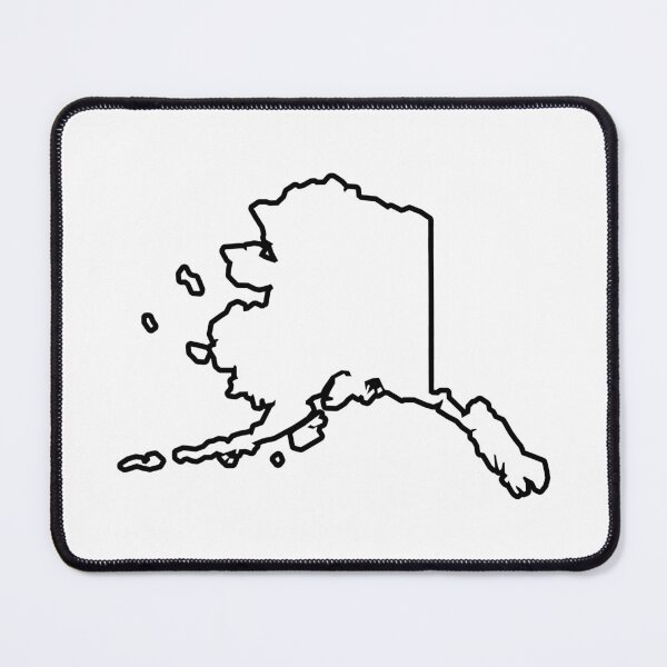 Item preview, Alaska Shape Outline AK designed and sold by shitpostee.
