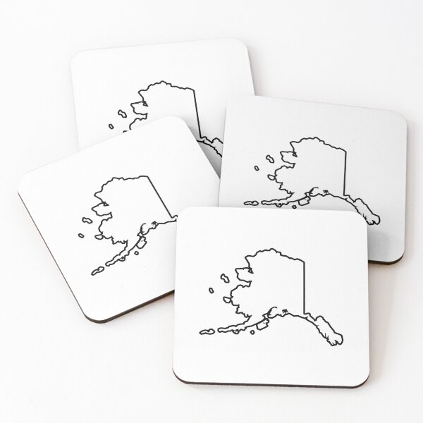 Item preview, Alaska Shape Outline AK designed and sold by shitpostee.