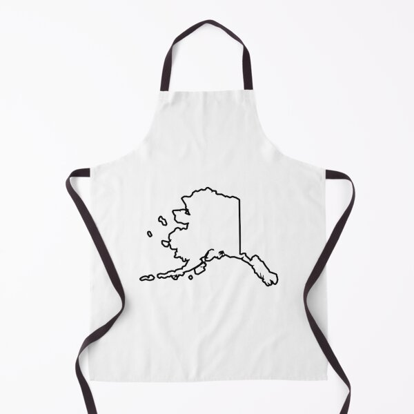 Item preview, Alaska Shape Outline AK designed and sold by shitpostee.