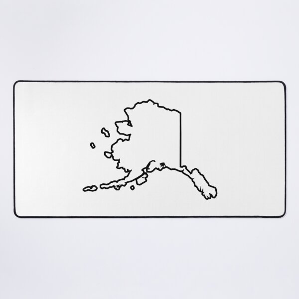 Item preview, Alaska Shape Outline AK designed and sold by shitpostee.