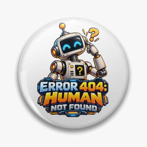 Item preview, Error 404 Human Not Found designed and sold by BlackELKS.