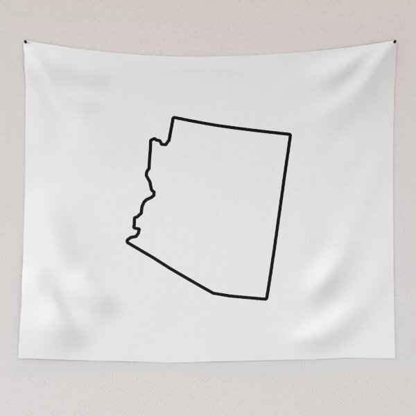 Item preview, Arizona Shape Outline AZ designed and sold by shitpostee.