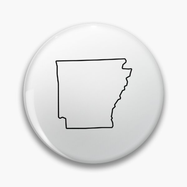 Item preview, Arkansas Shape Outline AR designed and sold by shitpostee.