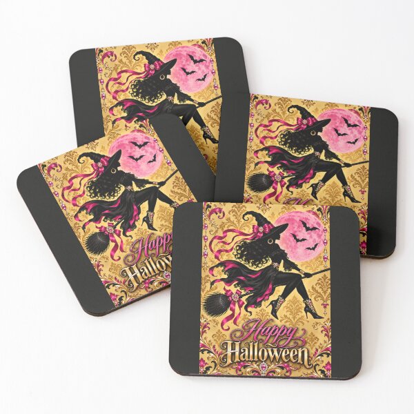 Item preview, Fashion Witch On A Broom - Happy Halloween designed and sold by DesignsByPrnces.