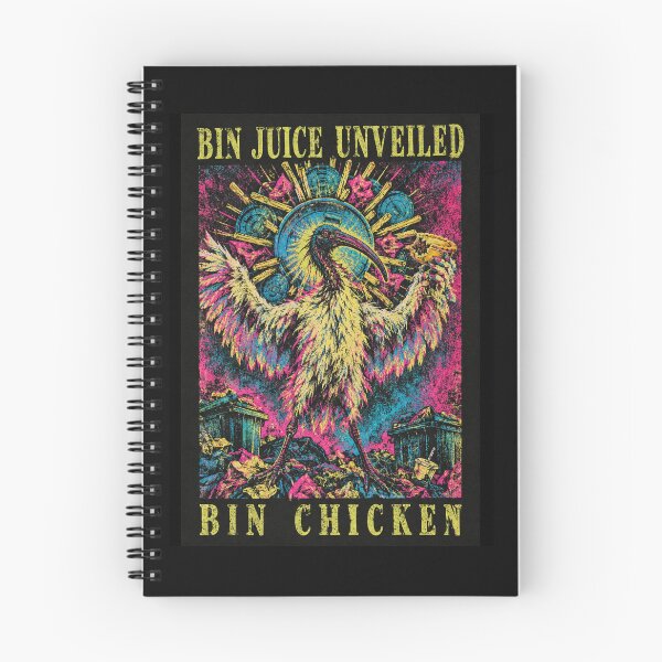 Item preview, Bin Chicken Australian White Ibis Trash Bird Psychedelic Neon Halo Funny Aussie Meme Art designed and sold by Yellowriversss.