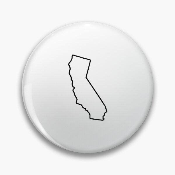 Item preview, California Shape Outline CA designed and sold by shitpostee.