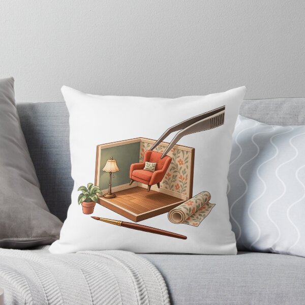 Item preview, Tiny Room Miniaturist Workshop Art designed and sold by Philippa Shop.