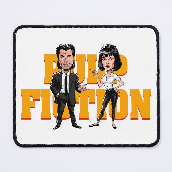 Item preview, A funny caricature of Pulp Fiction designed and sold by vectorlove.