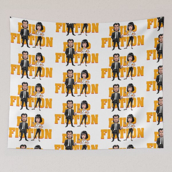 Aperçu de l'œuvre Une caricature amusante de Pulp Fiction créée et vendue par vectorlove.
