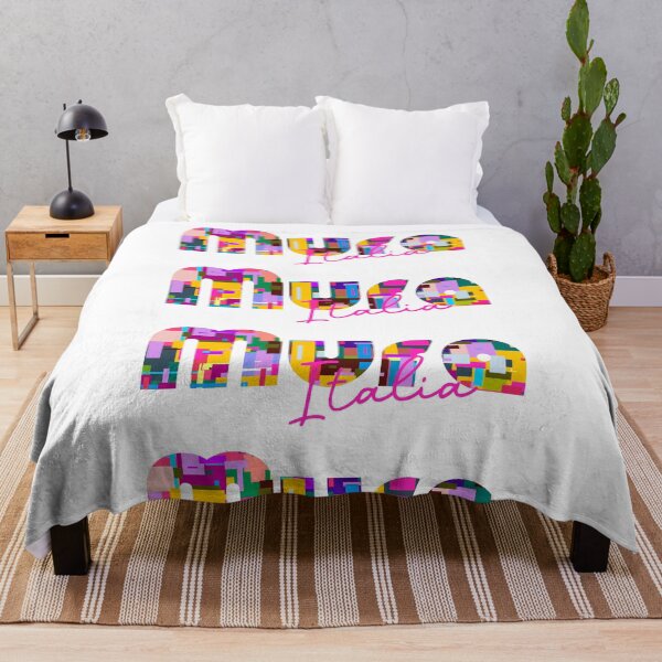 Item preview, Mura, Brescia, Italy, Italia, colorful typography design for travellers designed and sold by Wanderful-roads.