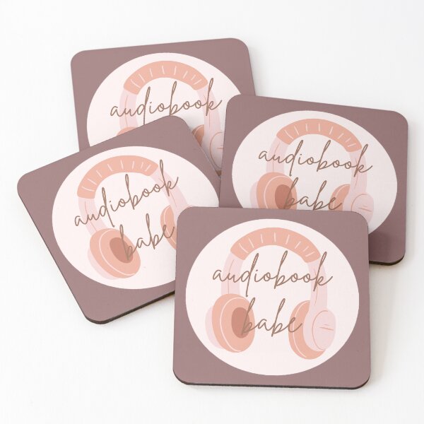 Item preview, Audiobook Babe – Pink Headphones Book Lover Design designed and sold by MiaBellaGirl.