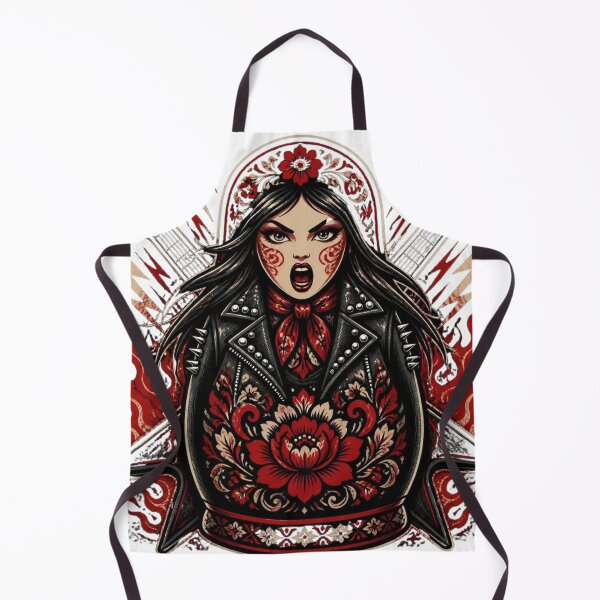 Item preview, Slavic Metal Matryoshka Rocker designed and sold by MariaYariWorld.