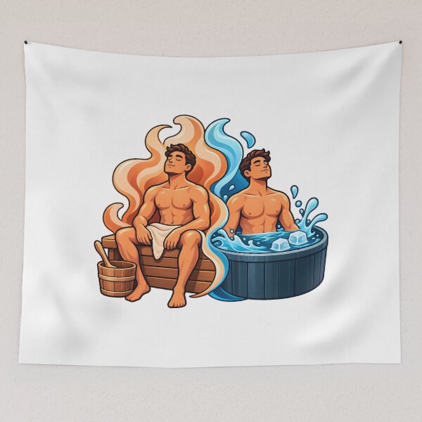 Item preview, Sauna And Cold Plunge Ritual designed and sold by Philippa Shop.