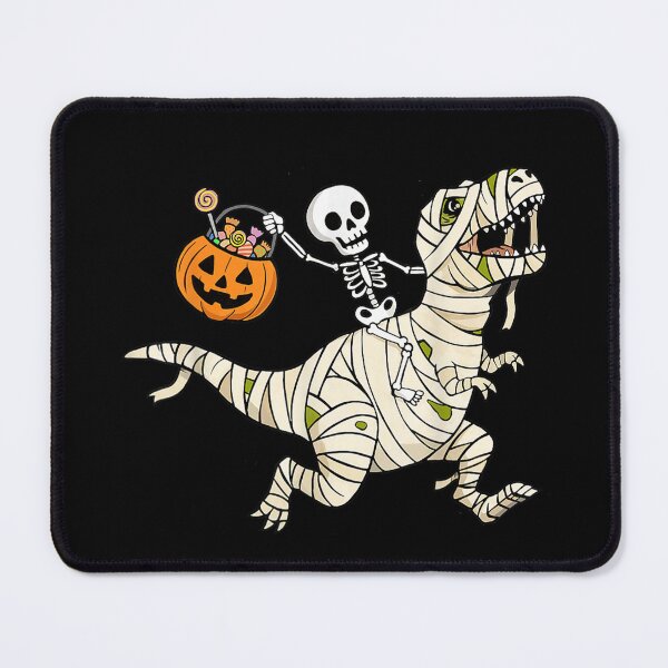 Item preview, Boys Halloween Skeleton Riding Dinosaur Mummy Trex Kids designed and sold by Nannythenimfa.