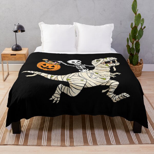 Item preview, Boys Halloween Skeleton Riding Dinosaur Mummy Trex Kids designed and sold by Nannythenimfa.