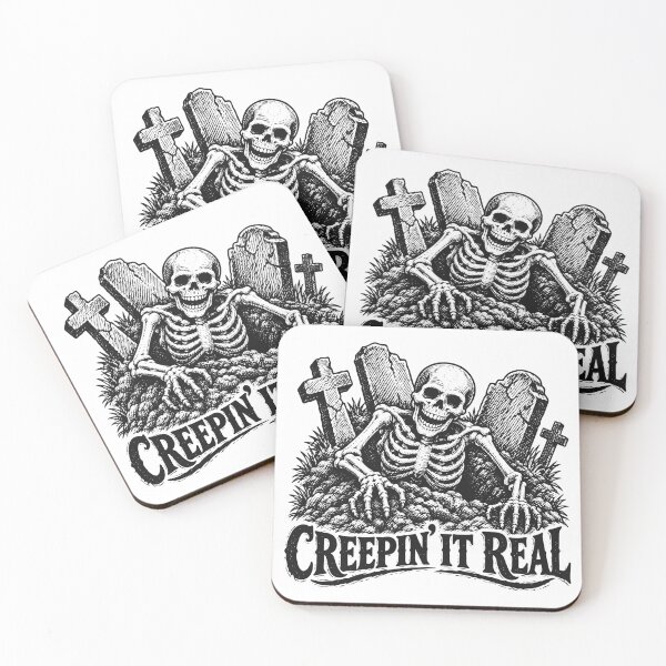Item preview, Creepin' It Real (with Black Lettering) designed and sold by VelvetRoom.