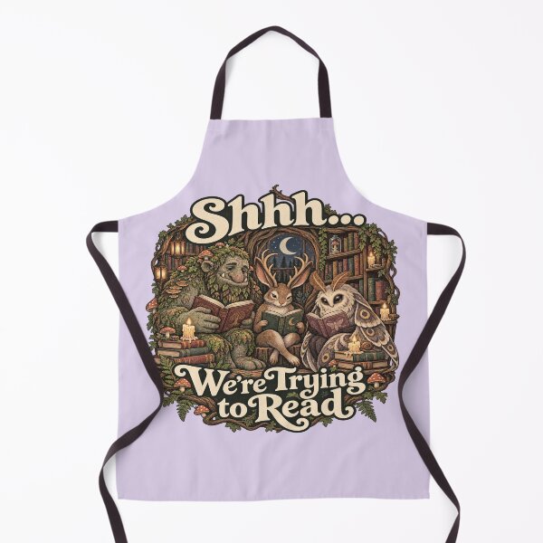 Item preview, Forest Cryptid Reading Club for Book Lovers designed and sold by POD DYNASTY | Original Print On Demand T-Shirt Graphics.