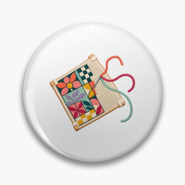 Item preview, Modern Needlepoint Work In Progress designed and sold by Philippa Shop.