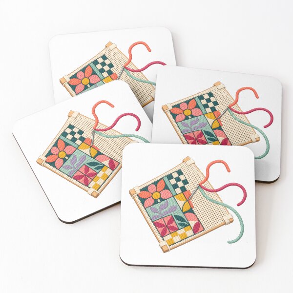 Item preview, Modern Needlepoint Work In Progress designed and sold by Philippa Shop.