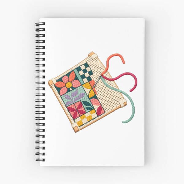 Item preview, Modern Needlepoint Work In Progress designed and sold by Philippa Shop.
