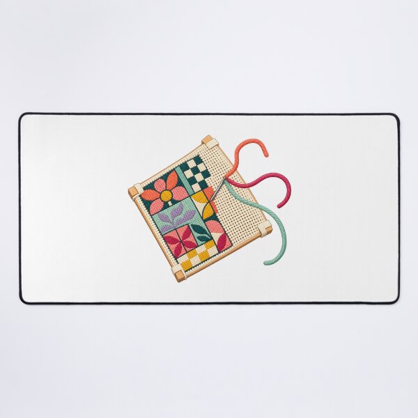 Item preview, Modern Needlepoint Work In Progress designed and sold by Philippa Shop.