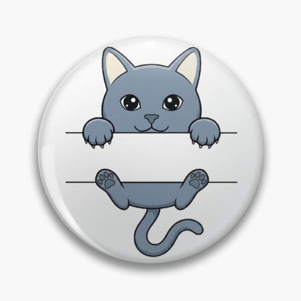 Item preview, Cute Peeking Grey Cat Split Monogram designed and sold by PetalsPaws.