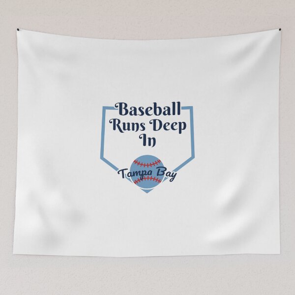 Item preview, Tampa Bay Baseball Runs Deep In Shield Graphic designed and sold by MASMUS27.