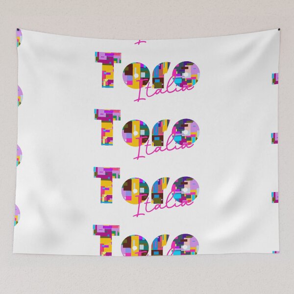Item preview, Toro, Campobasso, Italy, Italia, colorful typography design for travellers designed and sold by Wanderful-roads.
